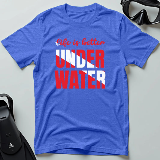 Better Underwater 2nd Dive T-shirt