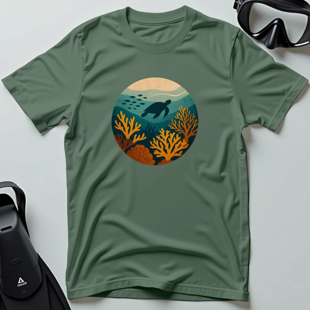 Coral Reef Turtle T-shirt