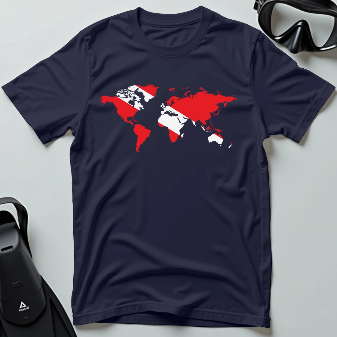 World Map T-shirt