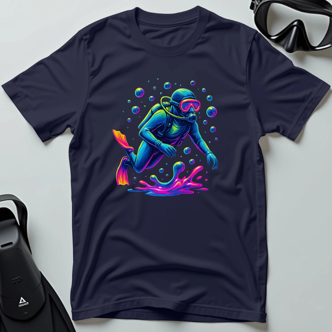Neon Diver T-shirt