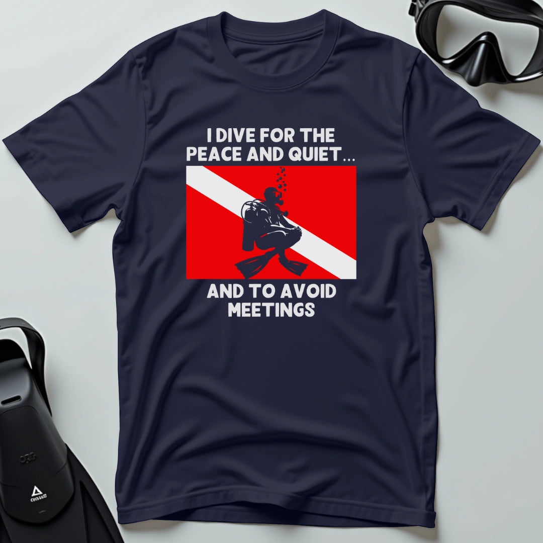 Avoid Meetings 2nd Dive T-shirt