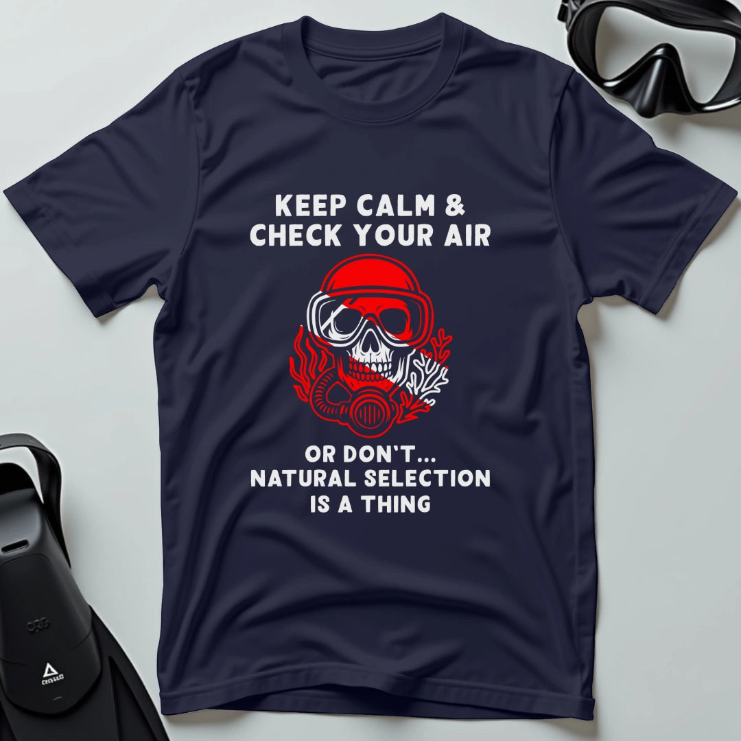 Check Your Air 4th Dive T-shirt