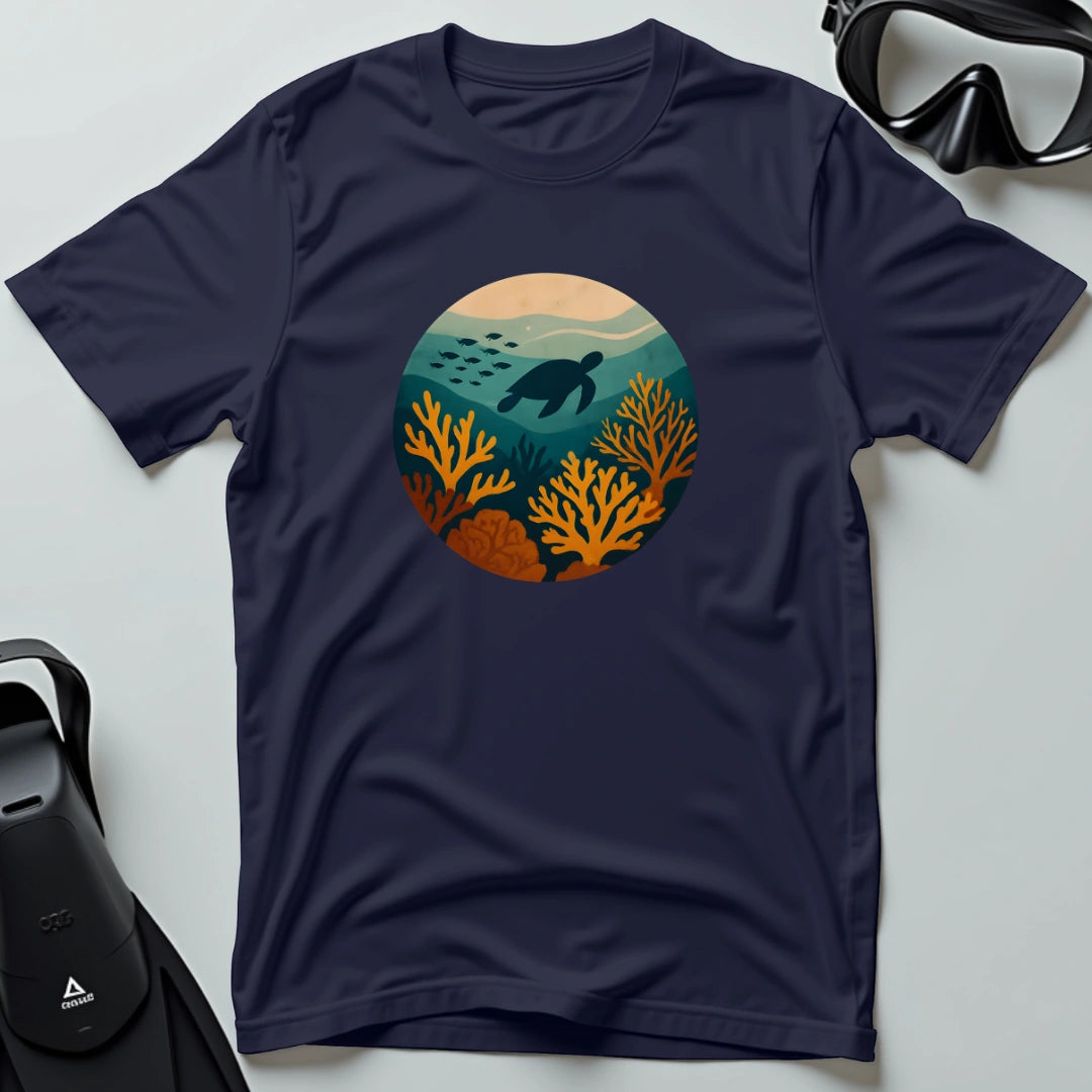 Coral Reef Turtle T-shirt