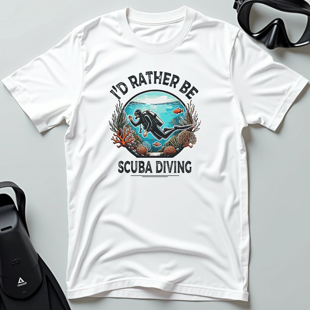 I'd Rather Be 2nd Dive T-shirt